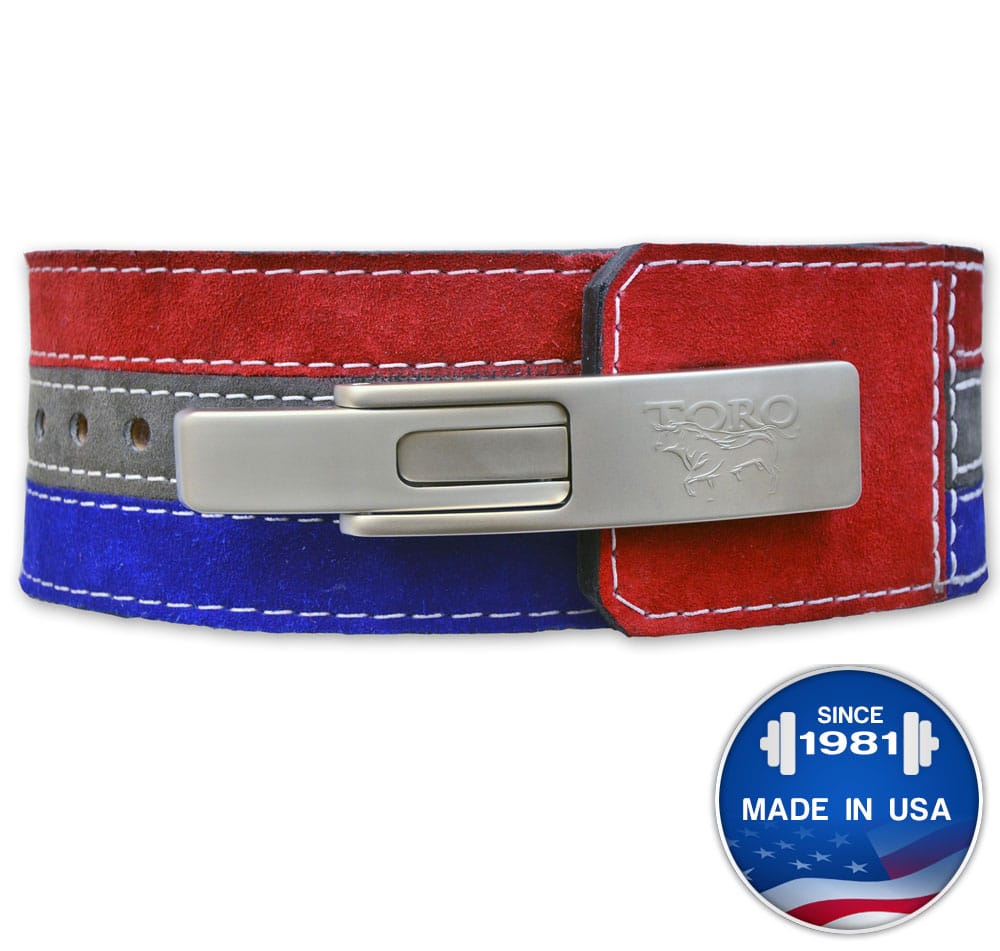 Longhorn™ 3 Color: Suede Lever Belt – Titan Support Systems Inc