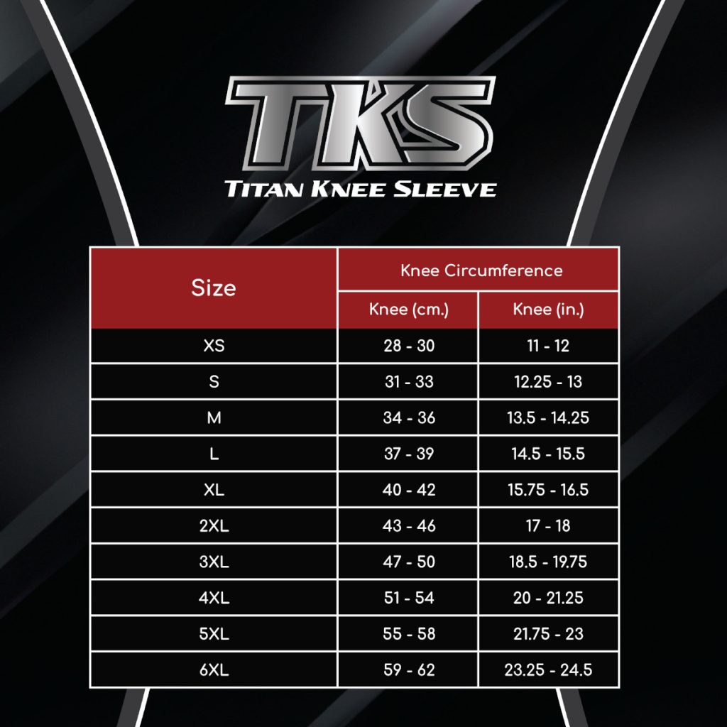 TKS Titan Knee Sleeves – Titan Support Systems Inc