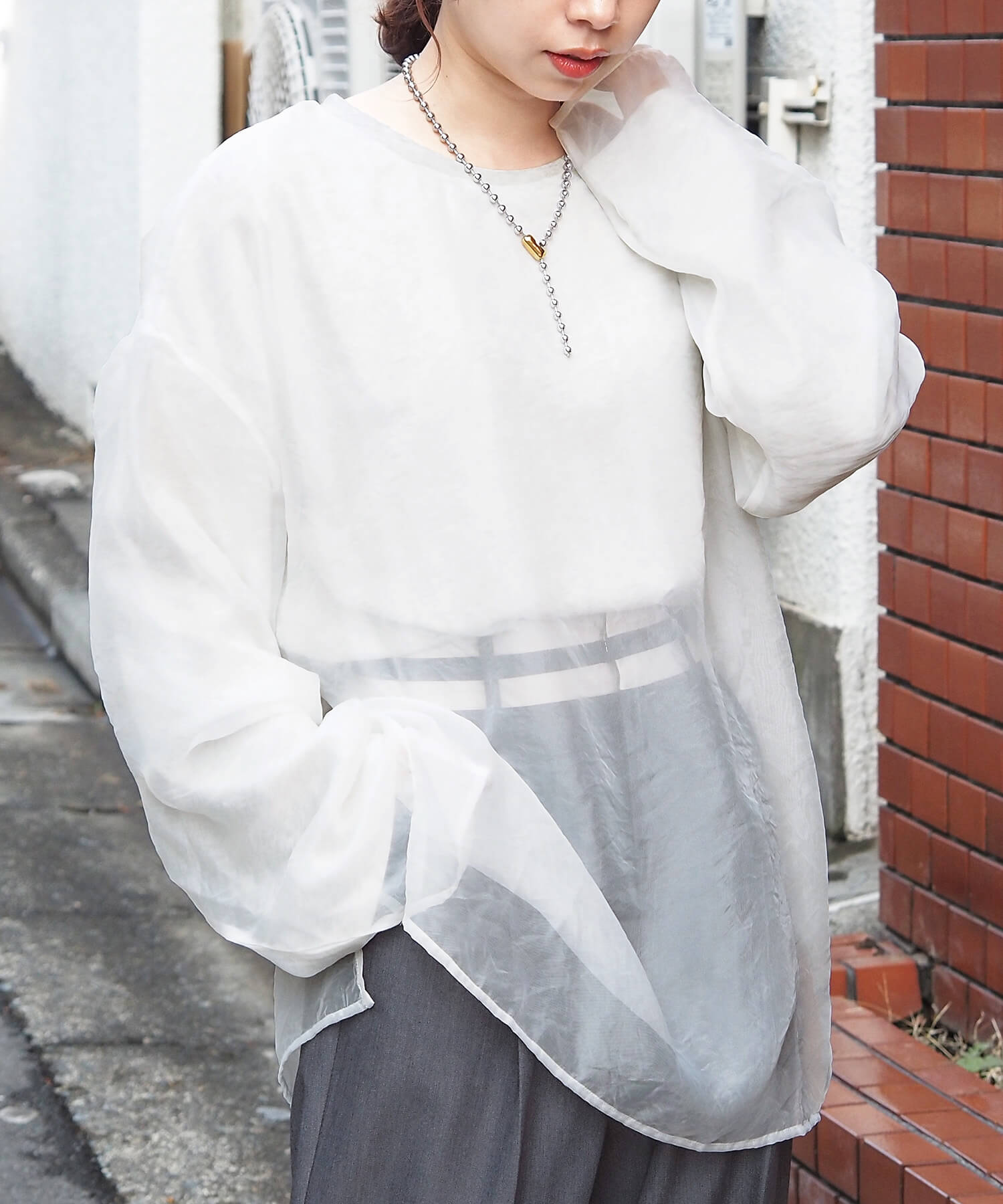 tiptop+pocket ティップトッププラスポケット / シアーレイヤードBIG