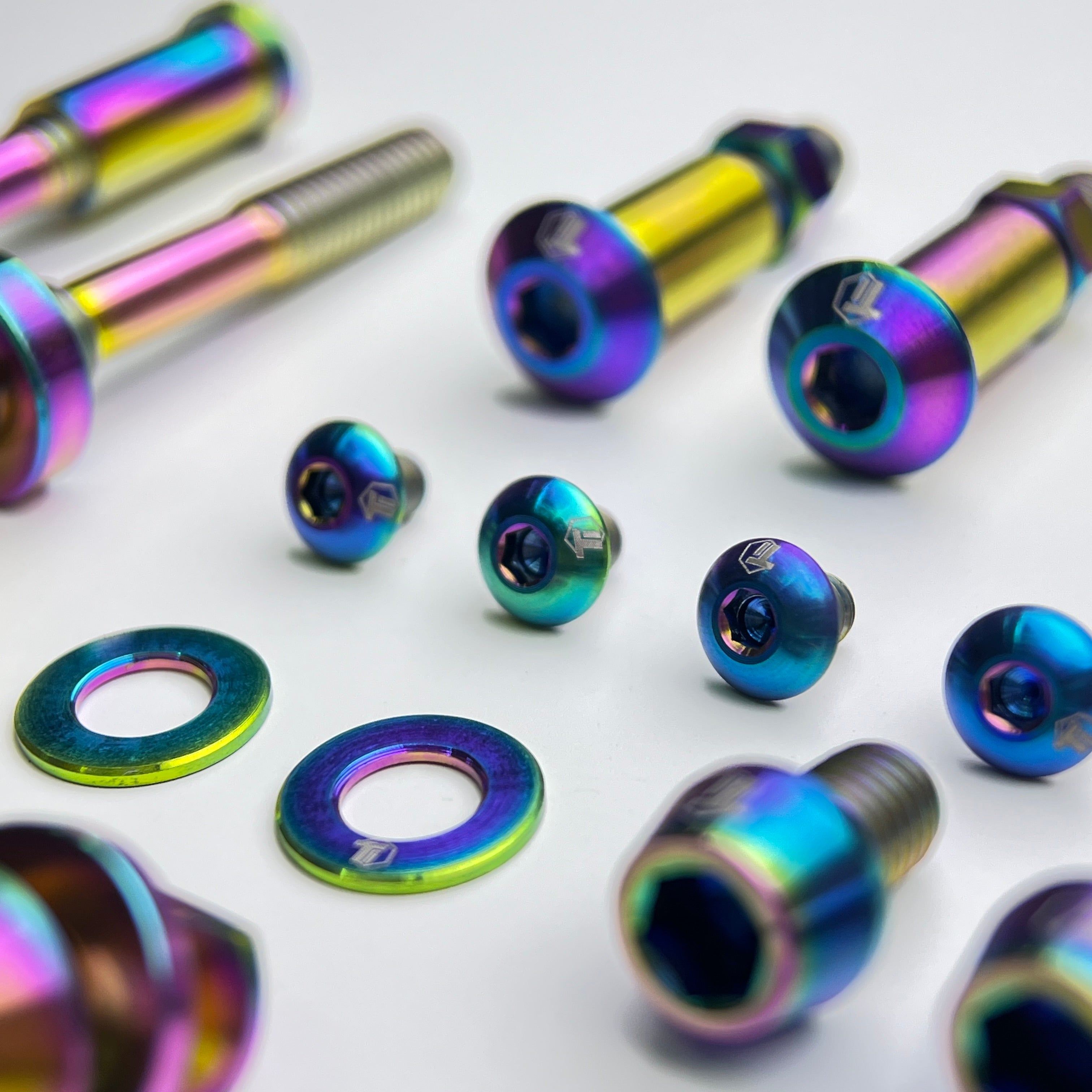 Titanium Upgrade Kit for Brompton Brake | 2018 Brake Shoe Pivot C