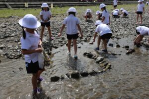 石拾い 1年生 | 東京女学館小学校