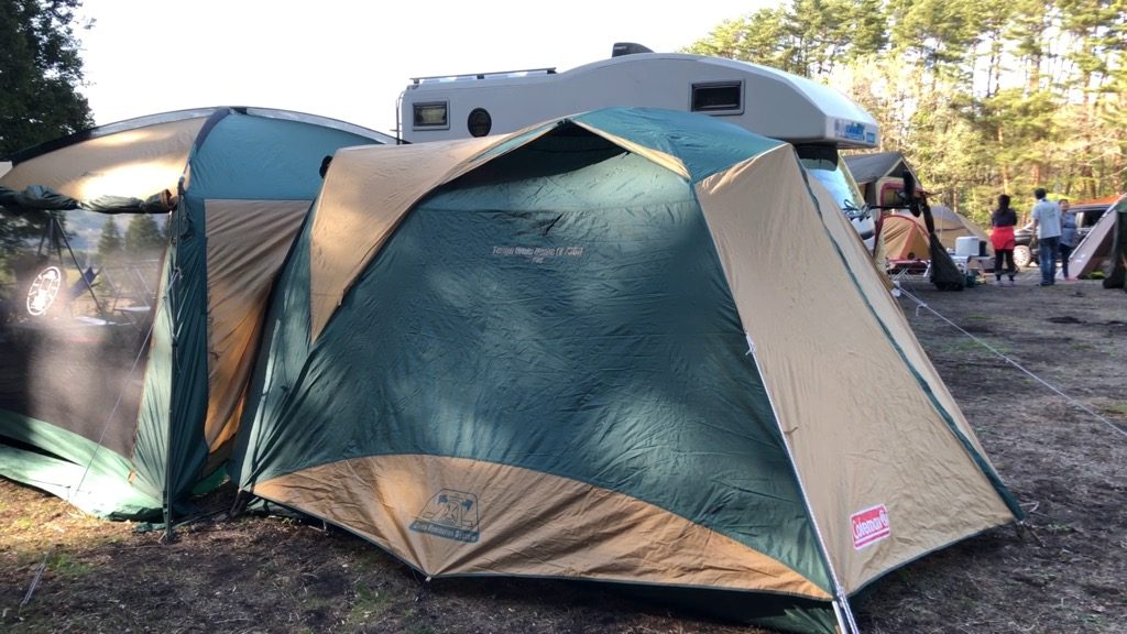 ファミリーキャンプにおすすめのテント！コールマンのタフワイドドーム