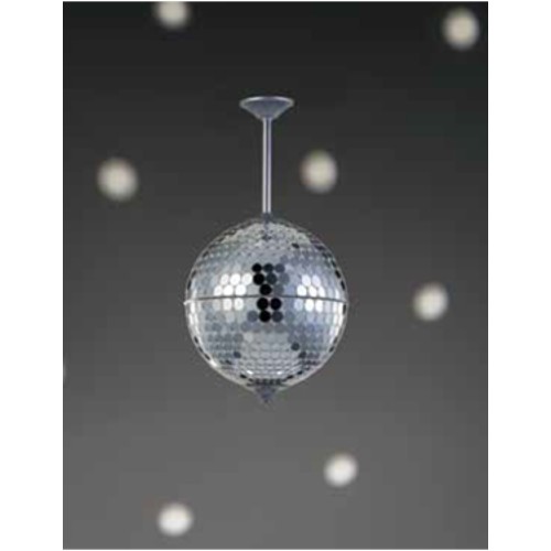日照 ミラーボール 吊下タイプ丸鏡ミラーボール NMB-3324P | 特殊効果