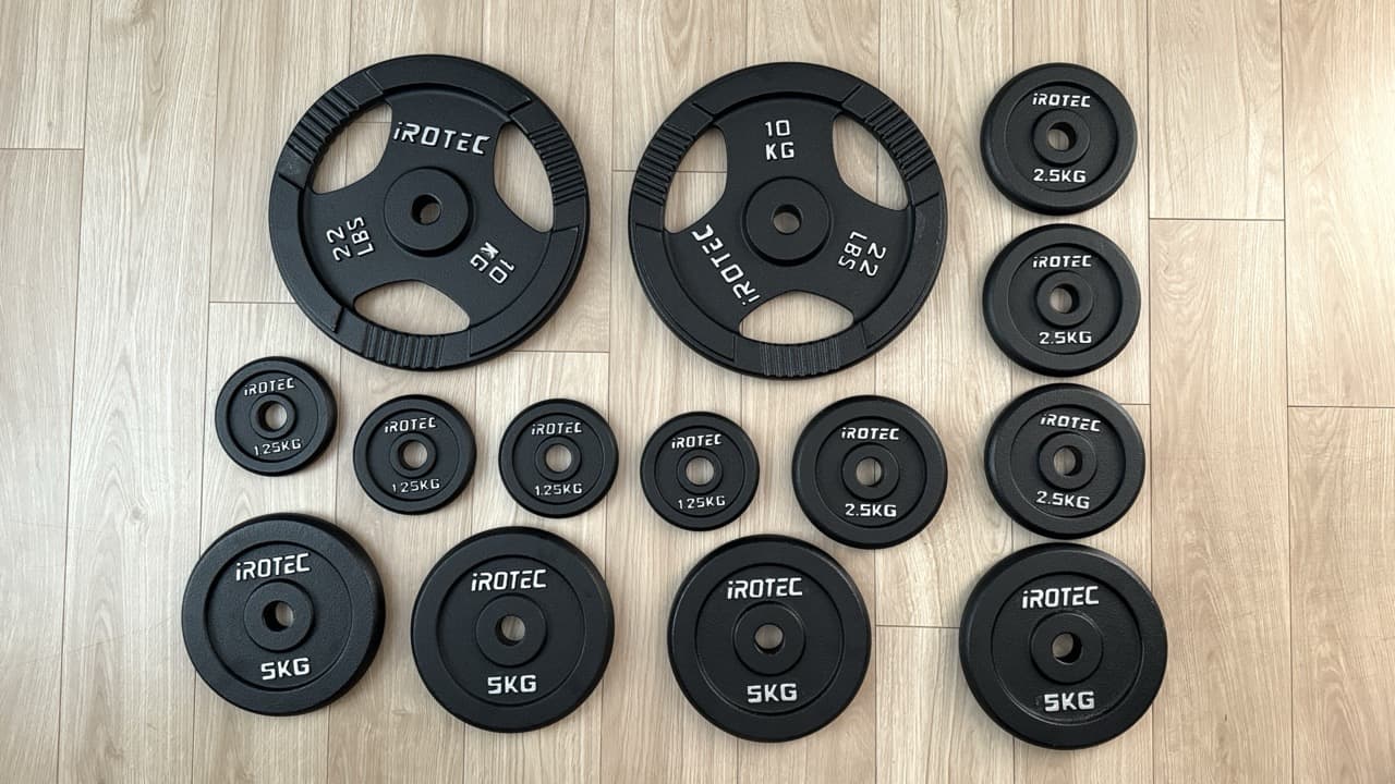 レビュー】IROTEC バーベル・ダンベルセット：単品で買えば良かった…と