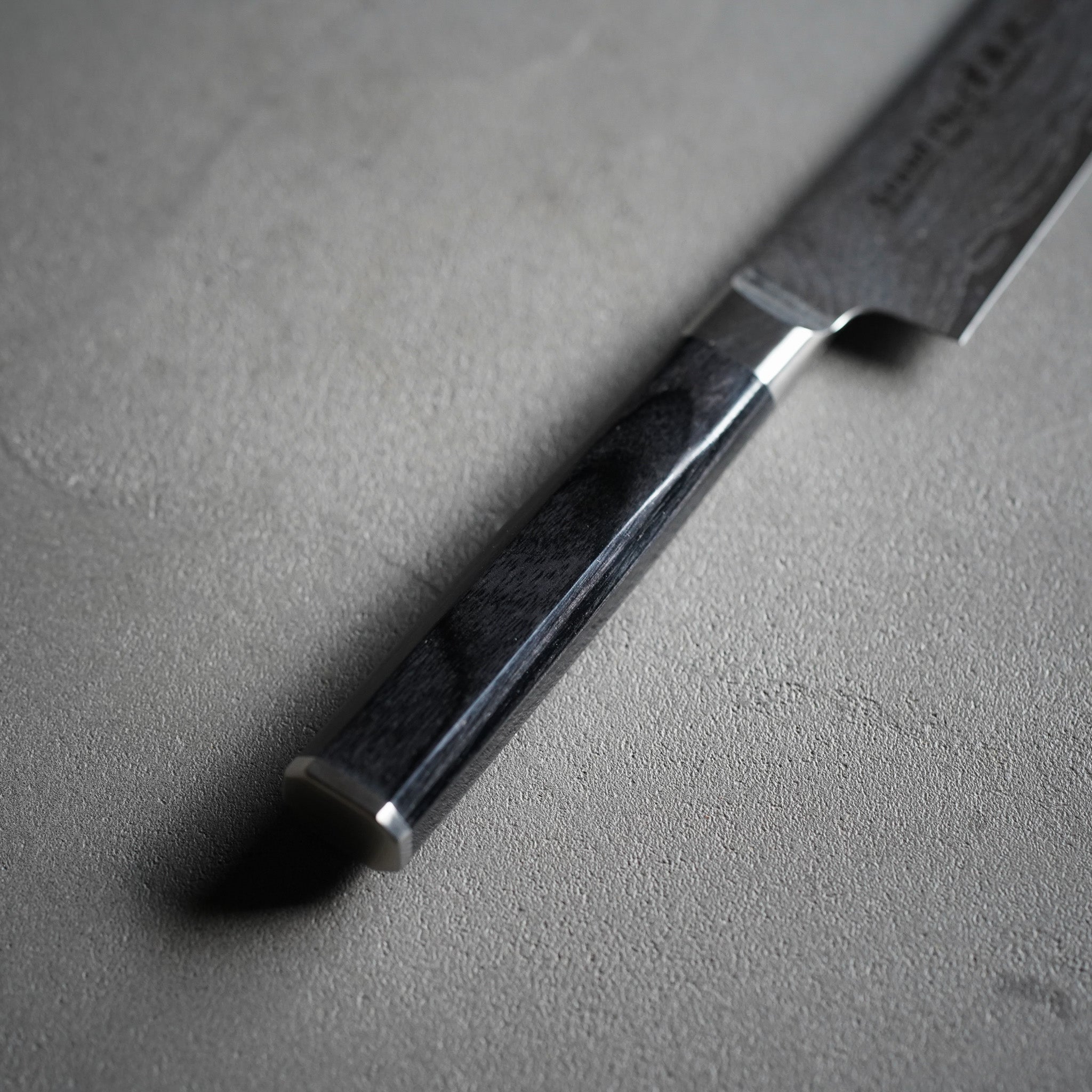 ペティナイフ 剣型 150mm ダマスカス模様 グランドシェフ青海波 | 堺