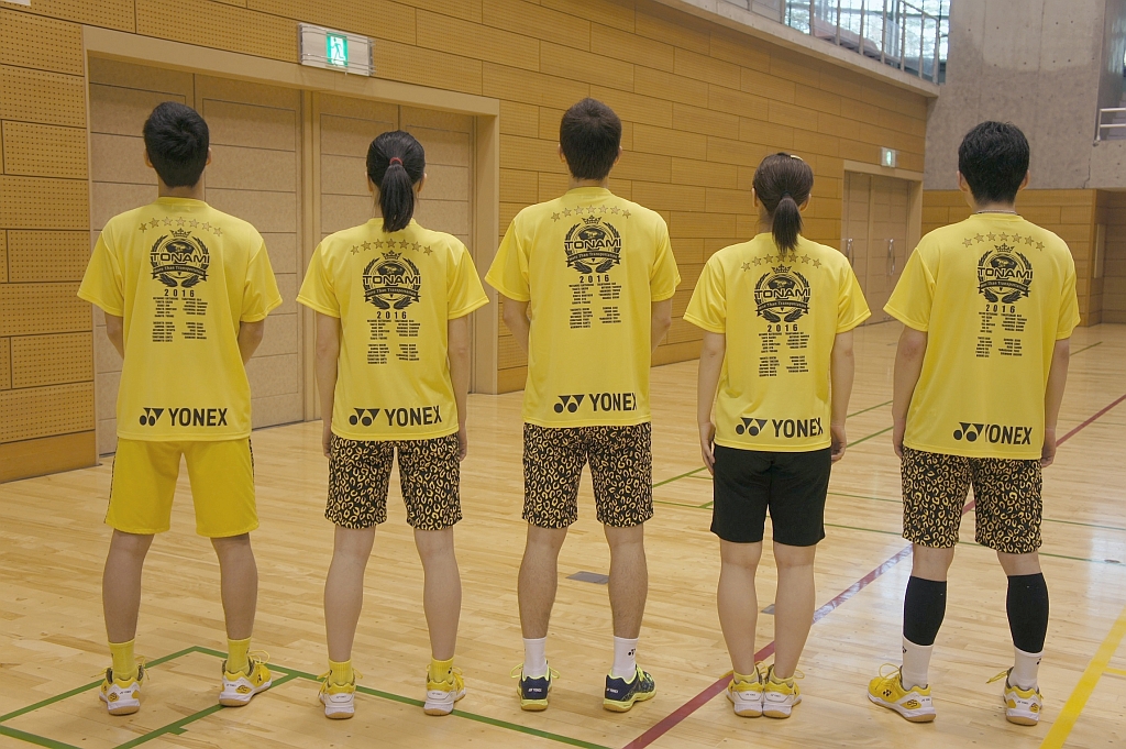 S/Jリーグ2016 優勝記念Tシャツ販売！！ ｜ トナミ運輸バドミントン部