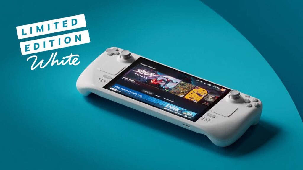 Steam Deck OLED 限定ホワイトモデル｜価格109,800円、11月19日 午前8