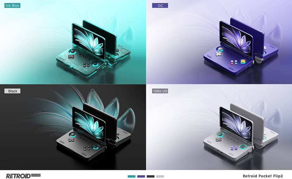 中華ゲーム機「Retroid Pocket Flip 2」販売開始│とんちき録