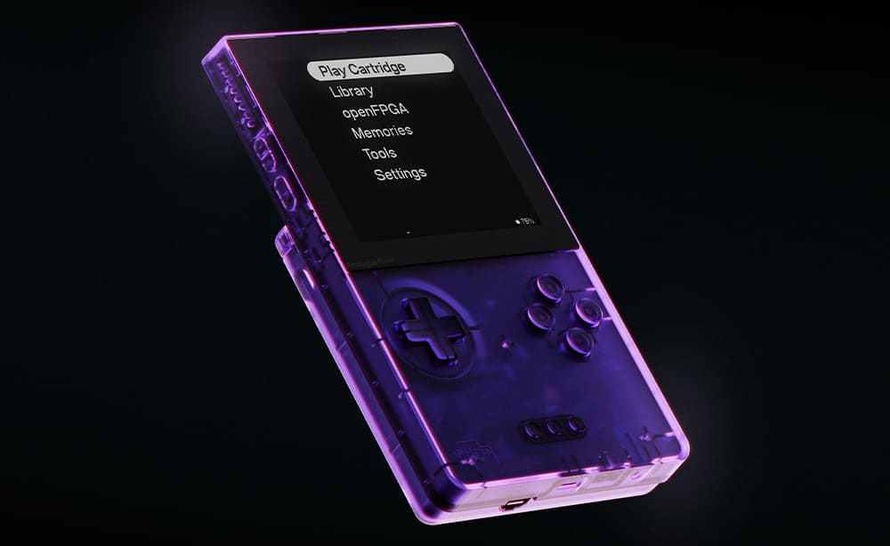 携帯ゲーム互換機「Analogue Pocket – Transparent」販売開始｜限定