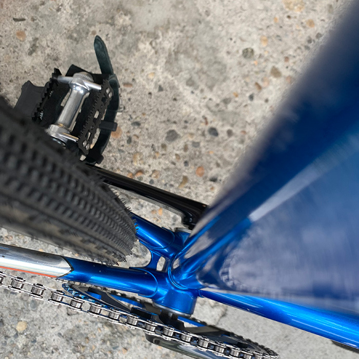 NJS 競輪ピストフレームでトラックロクロス グラベルピスト | TOOLATE