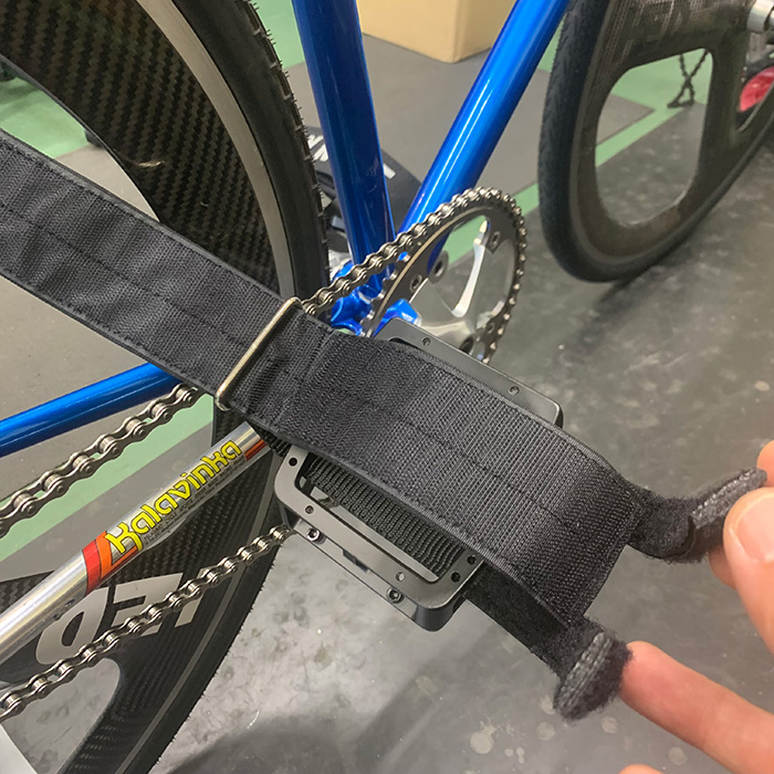 YNOT ペダルストラップ ワイノットならピストバイクやMTBに最高の足元