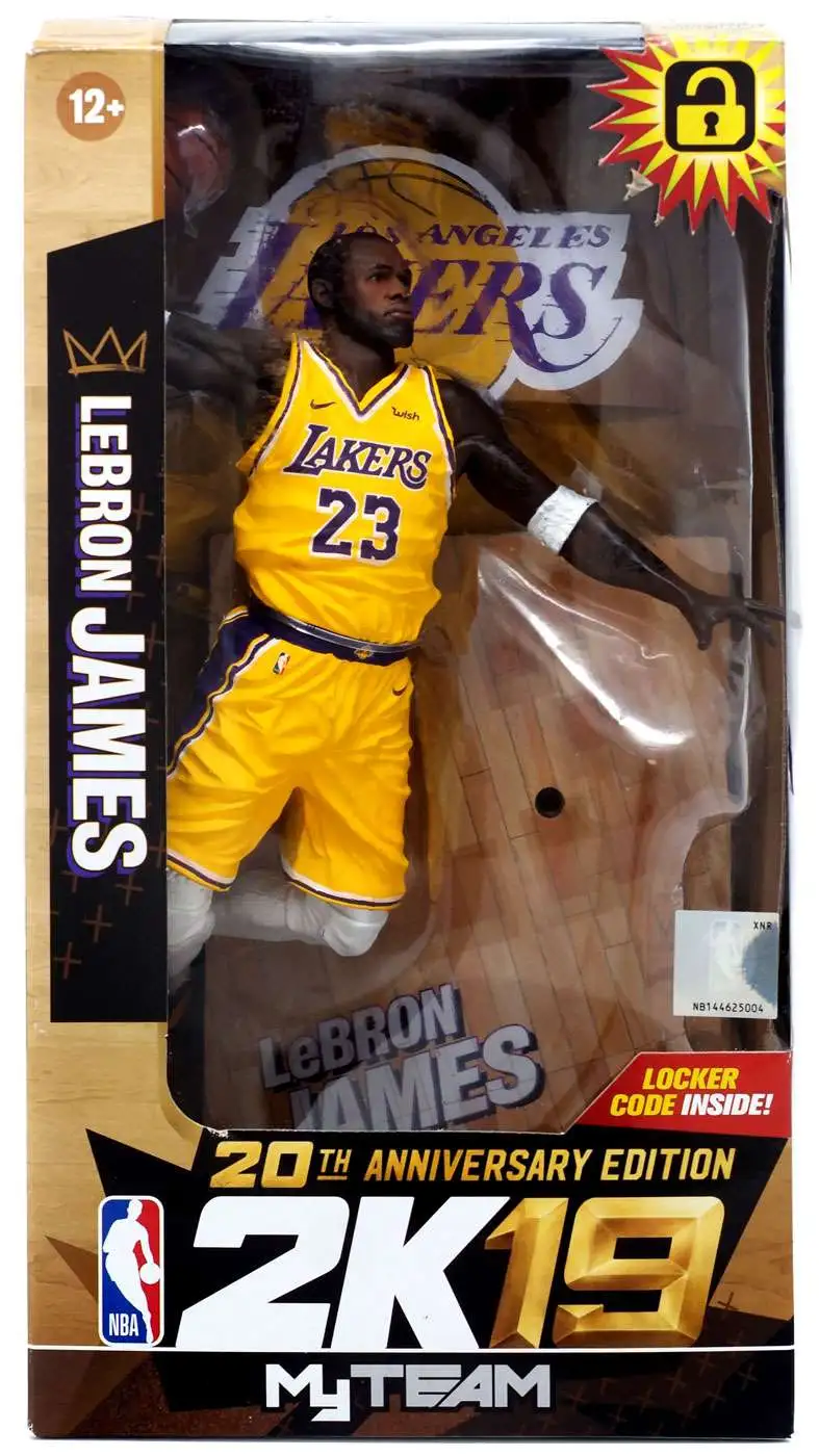 McFarlane Toys NBA Los Angeles Lakers Sports Picks Basketball 2K19