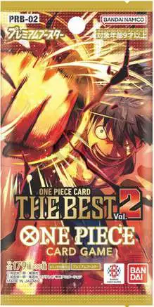 One Piece Trading Card Game The Best Vol. 2 PREMIUM Booster Pack