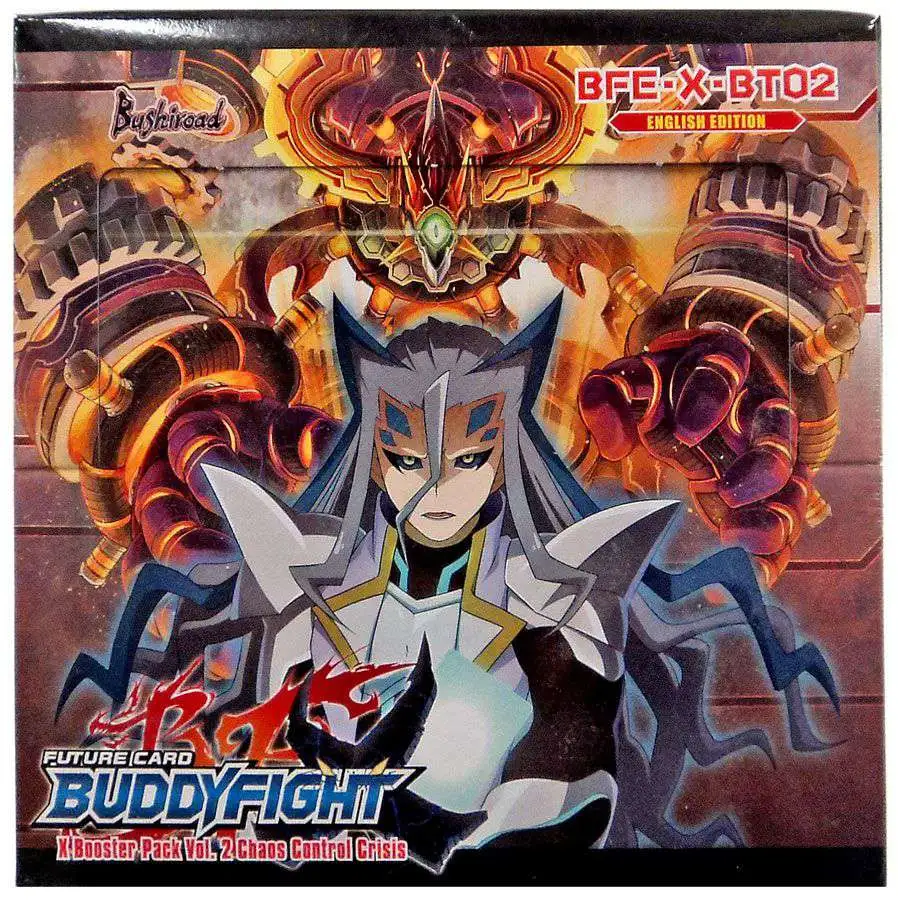 Future Card BuddyFight Trading Card Game Chaos Control Crisis Vol
