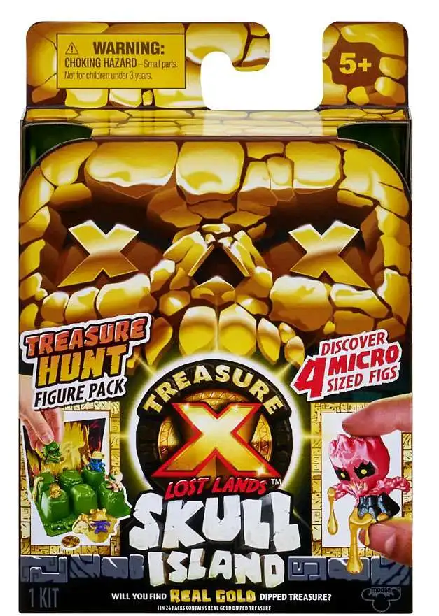 Treasure X Lost Lands Skull Island Treasure Hunt Mystery Pack 4