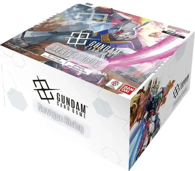 Gundam Trading Card Game Newtype Rising Booster Box GD-01 24 Packs
