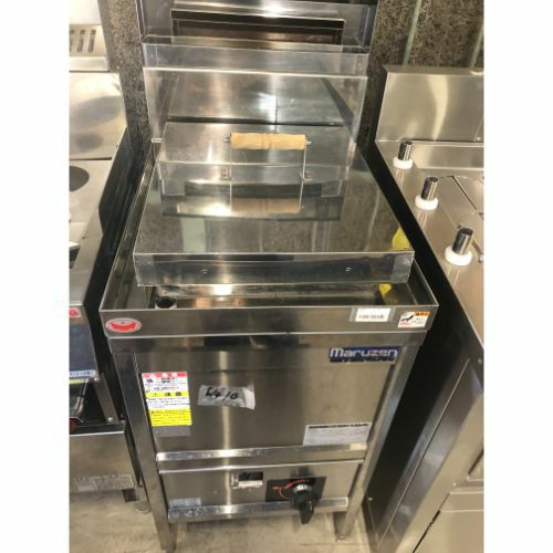 業界最長1年保証】【中古】ガスゆで麺機 4テボ マルゼン MRK-045TB 幅
