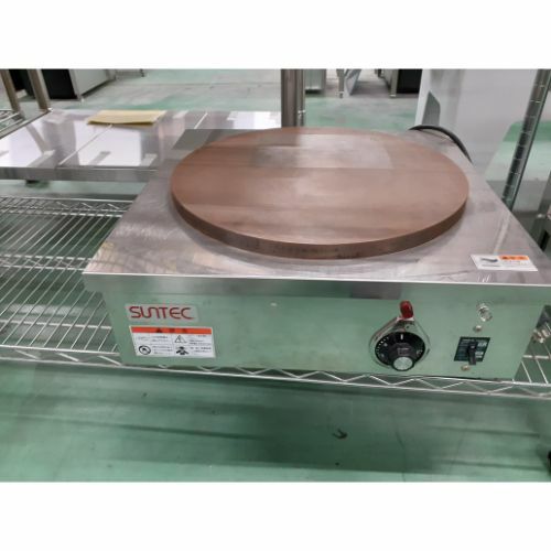 中古】クレープ焼き器 エイシン電機 EC-2000 幅500×奥行500×高さ190