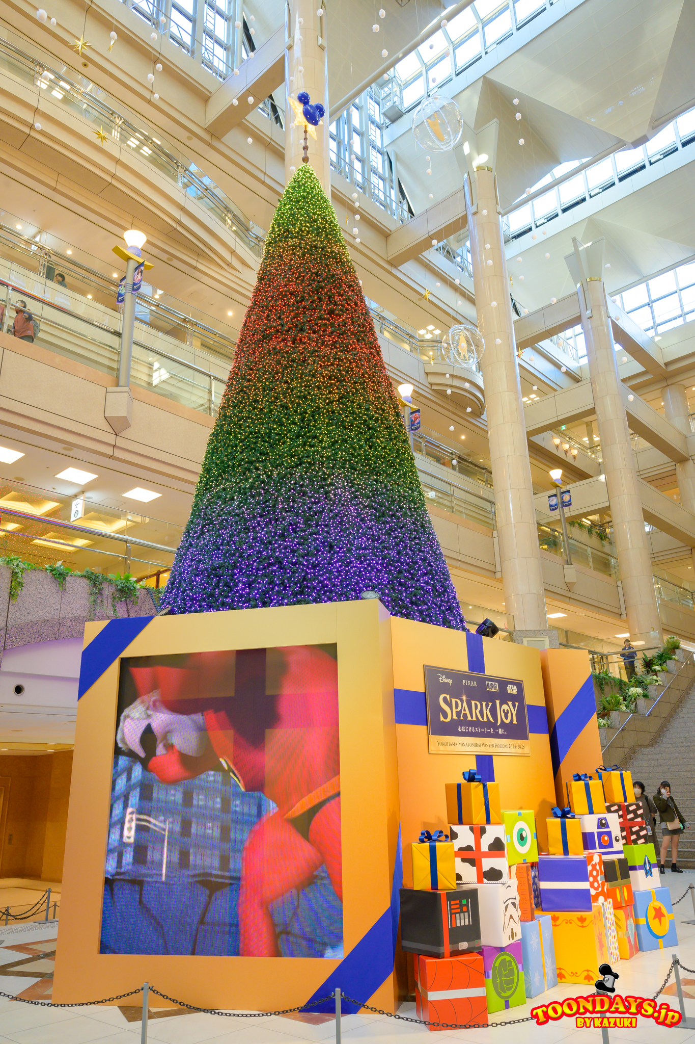 総まとめ】12mツリーが煌びやかなショーを魅せる！ランドマークプラザ