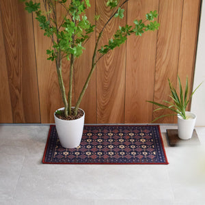 玄関マット×ネイビー/ブルー | インテリアショップTOCO LIFE