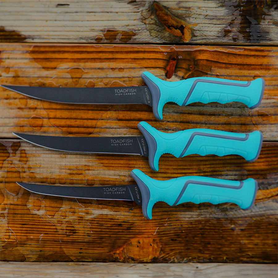 Toadfish Stowaway Filet Knives: Perfect for Fishing
