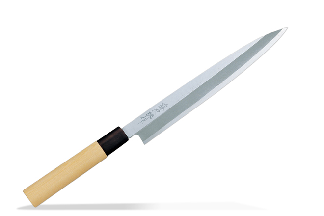 燕三条製包丁の【藤次郎オンラインショップ】 / 藤次郎 白紙鋼 柳刃 210mm