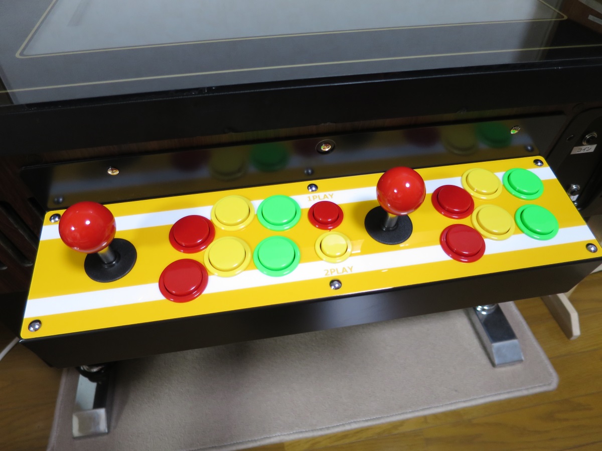 テーブル筐体用コントロールパネル『パソケード製と三木商事製を比較