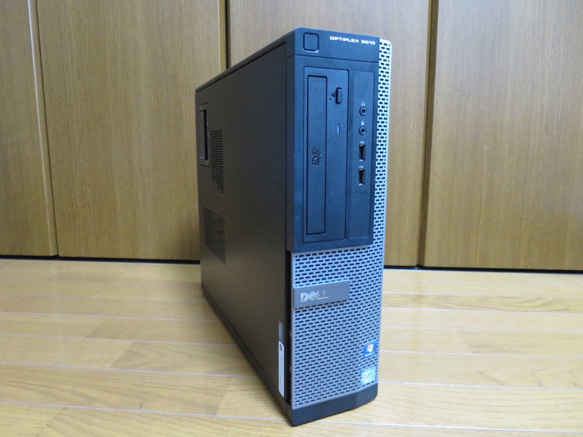 DELL OptiPlex 3010のCPUをCore i7-3770に交換しました（メモリは16GB