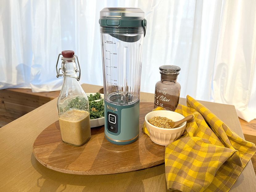 飲み口付きでそのまま飲める便利すぎるSharkのミキサー『Ninja Blast