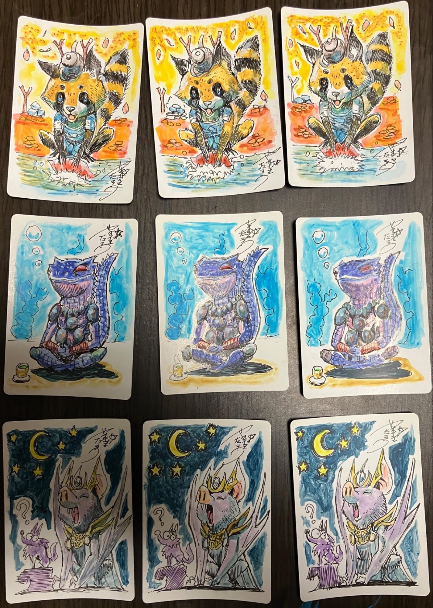 あ*こ様 アーティストプルーフ MTG 蛇トークン 023)《蛇トークン/Snake