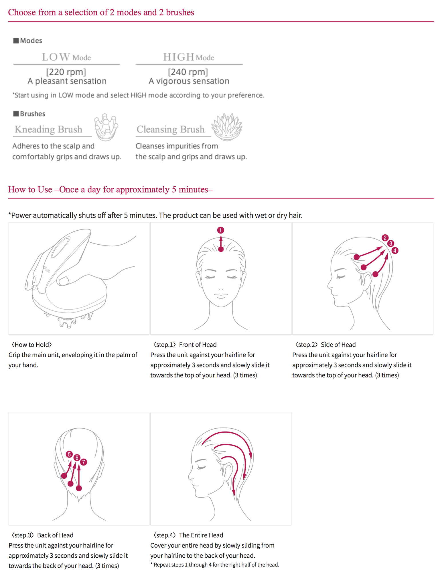 MTG ReFa GRACE HEAD SPA – Tokyo on Demand