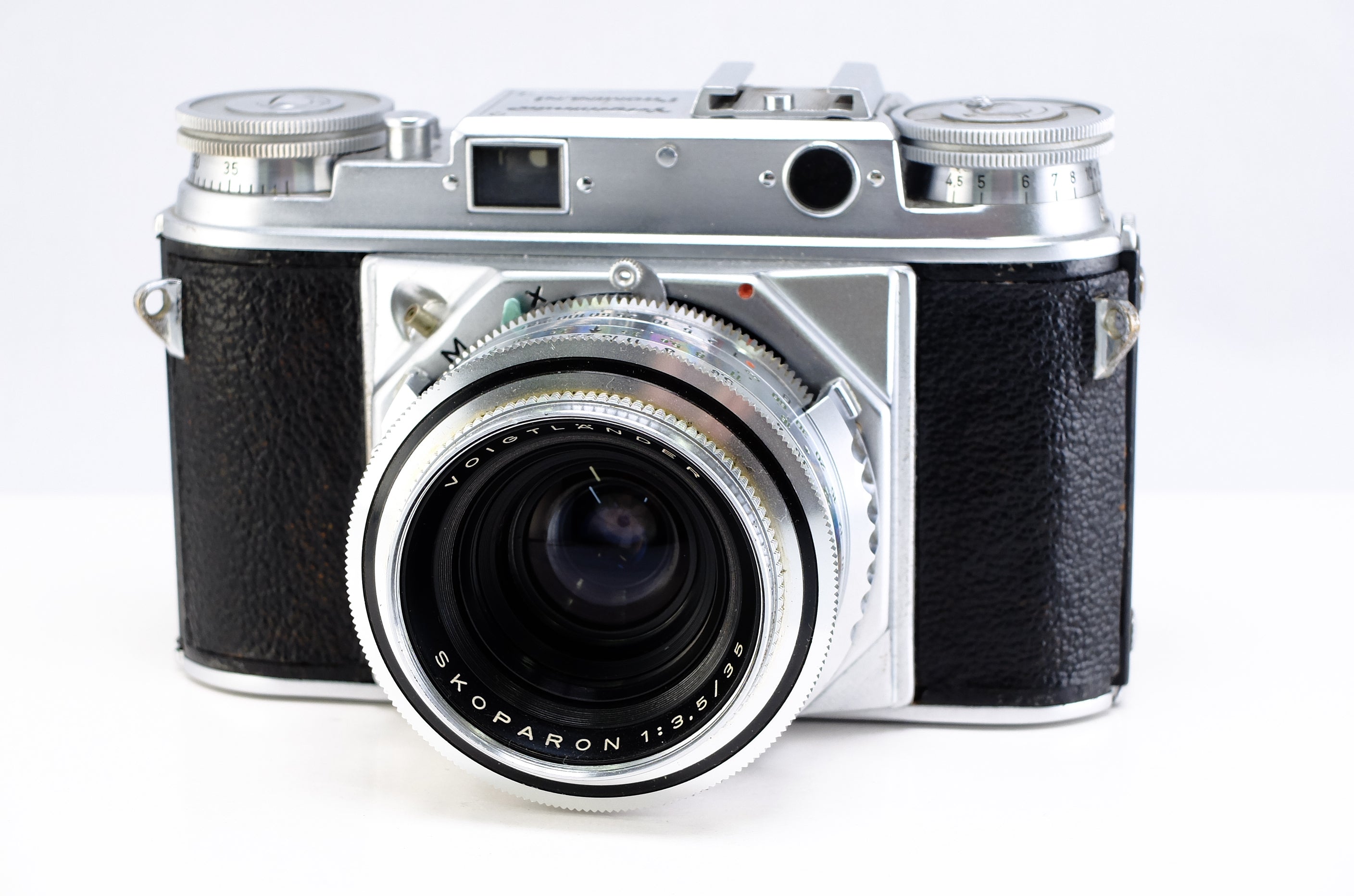 Voigtlander Prominent (距離指標ft) + Skoparon 35mm F3.5 – 東京CAMERA