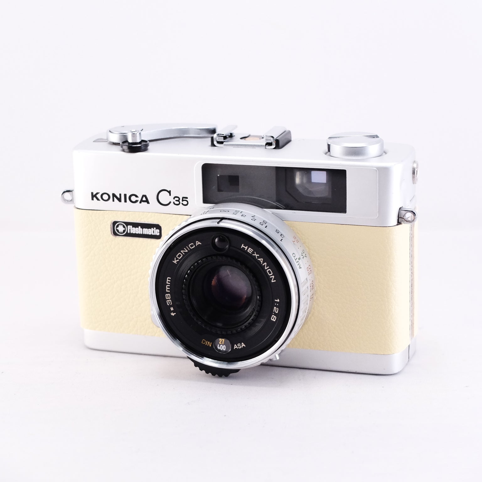 Konica C35 Flashmatic (Egg Yellow) ※整備品 | 東京CAMERA