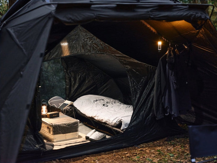 テンビ シェルター 黒・ブラック（3〜4人用テント / シェルター