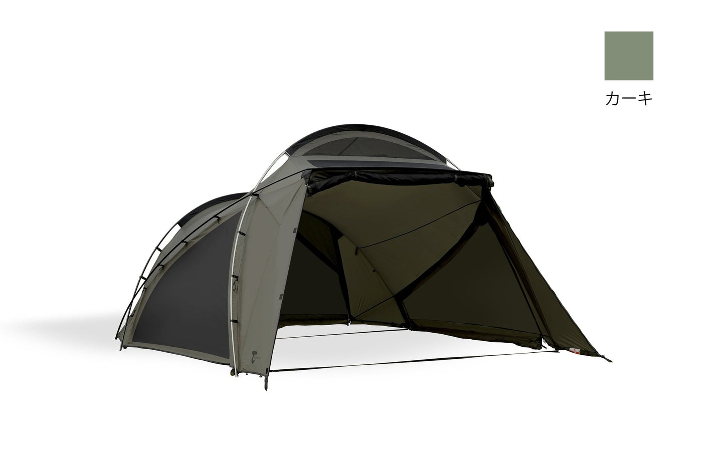 テンビ シェルター／カーキ（3〜4人用テント / シェルターテント