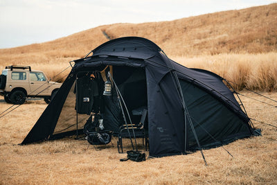 Dome / テント 410×410×230 ブラック 黒い（ブラック）ドームテント