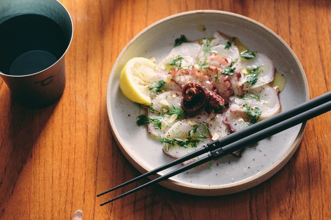 キャンプ・アウトドア 軽量箸 シルバー - 東京クラフト【公式