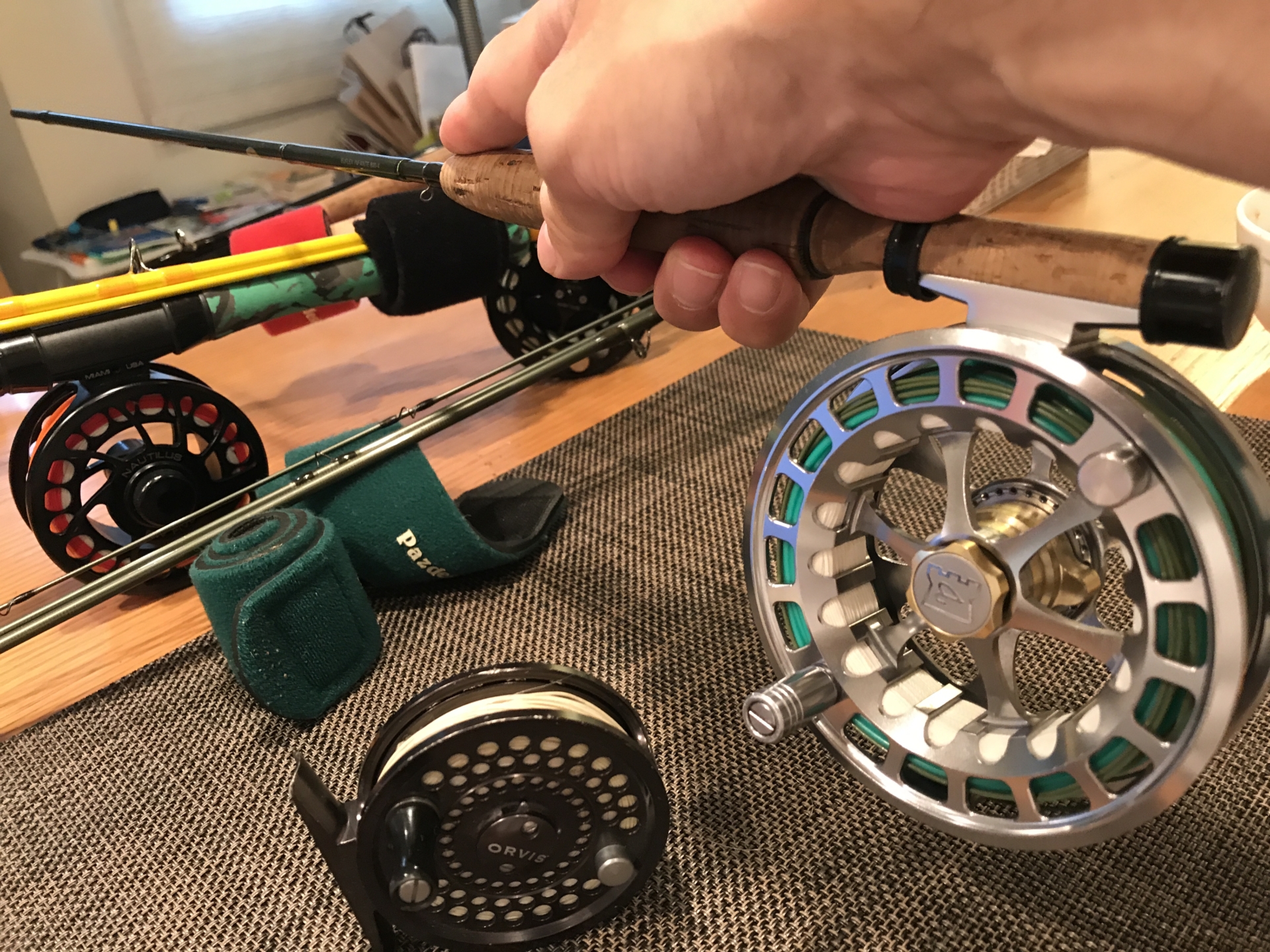 フライフィッシングセット 9ft フライロッド フライリール レイク