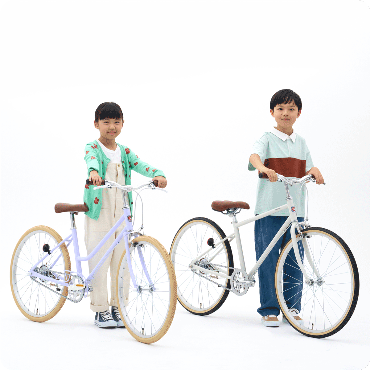 TOKYOBIKE Jr. Comfy、TOKYOBIKE Jr. Stepに22インチ・24インチが登場