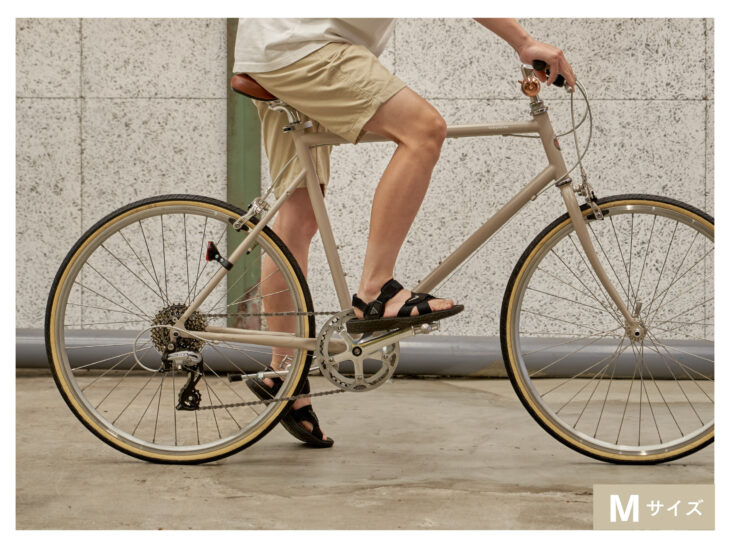 自転車のサイズ選び】SとM、MとLはどう違う？〜ホリゾンタルフレーム編