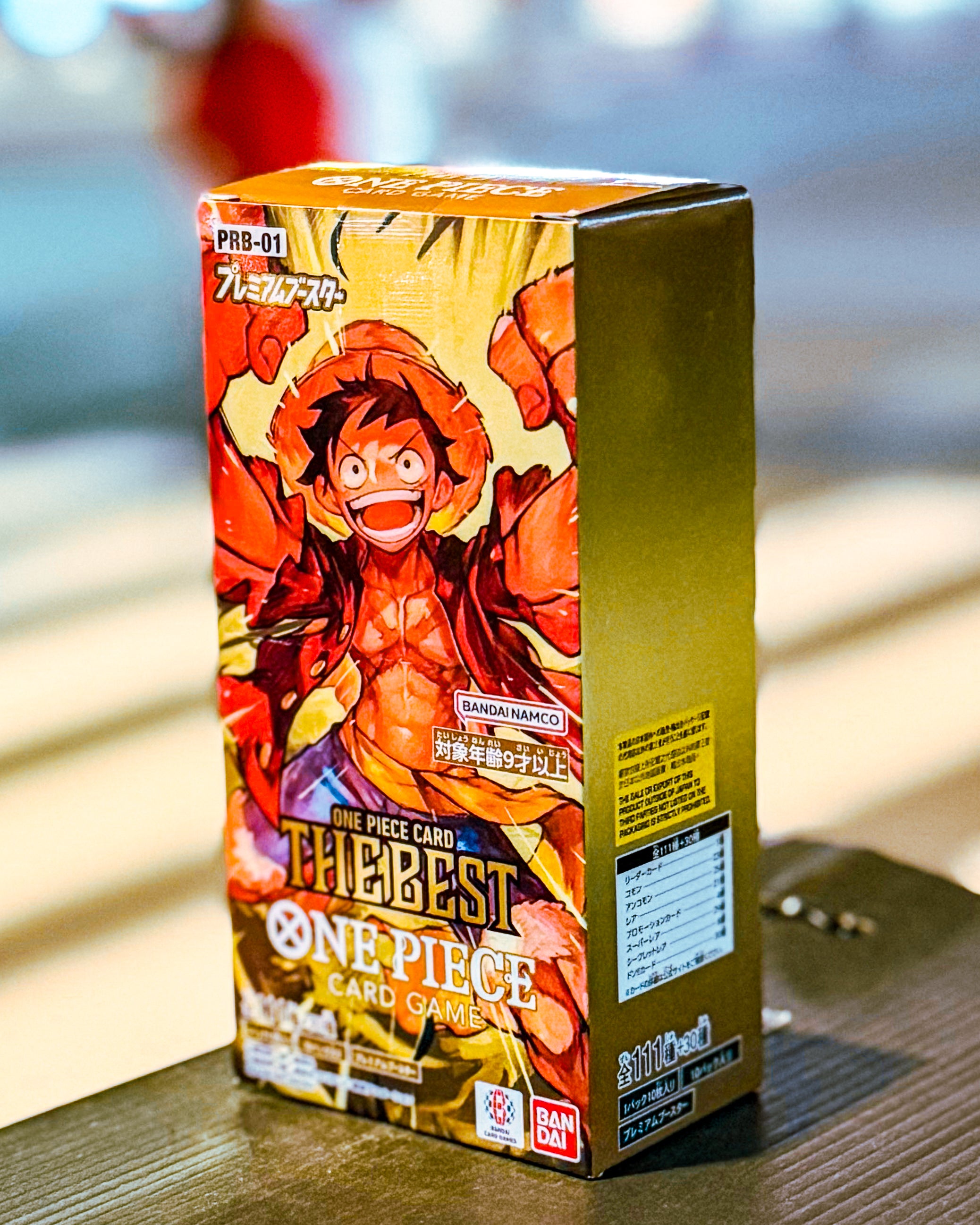 ONE PIECE CARD GAME/ワンピースカードゲーム】PRB-01 プレミアム