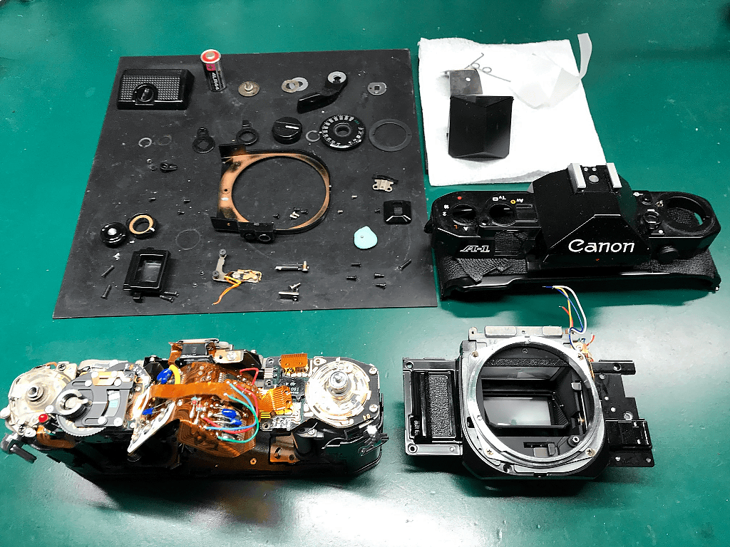 Canon A-1 フィルムカメラ修理 | 東京カメラリペア