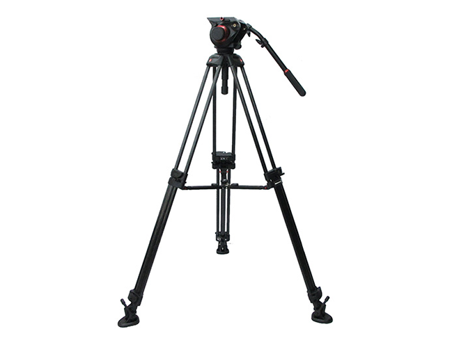 レンタル]Manfrotto 504HDビデオ雲台+カーボンツイン三脚MS | 三脚・一