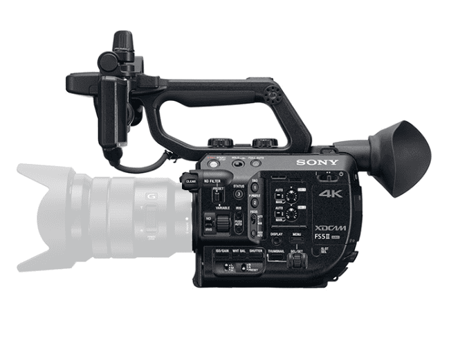 レンタル]SONY PXW-FS5M2（レンズ付属なしモデル） | ビデオカメラを
