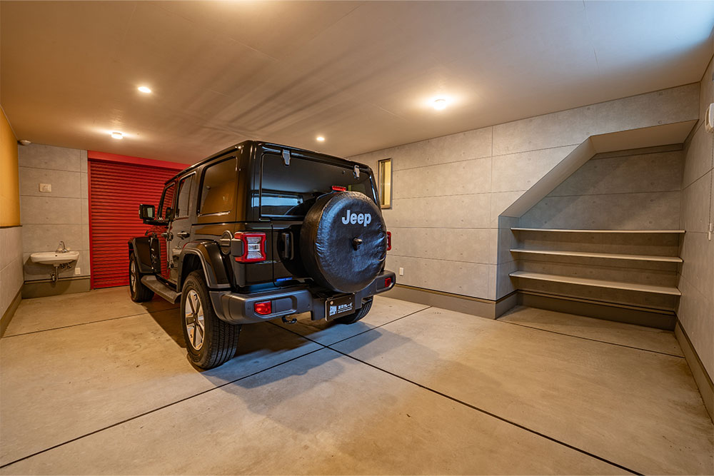 Route16の機動力とゆったりガレージ｜昭島市拝島町