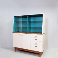 フランフラン 【Francfranc】コケット カップボード 北欧レトロ調 食器