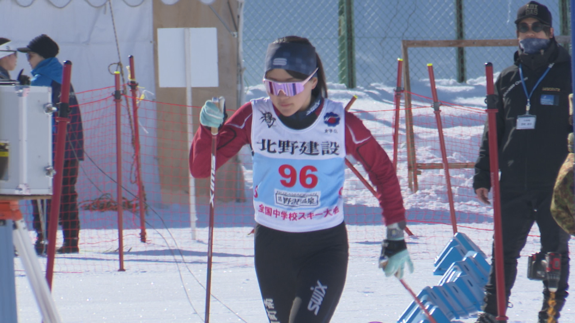 全中クロカン クラシカルは南中2年の丸山友奈の16位が十日町勢最高位