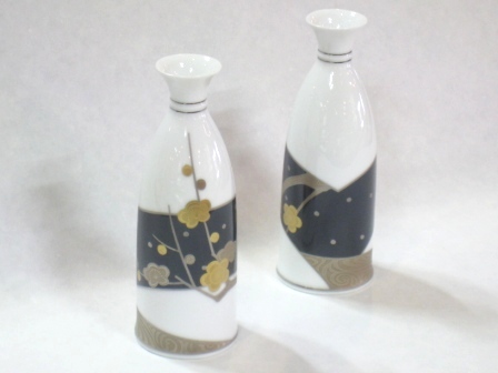 ノリタケ和食器 雪見銀彩 酒器揃 - 土岐陶器本店