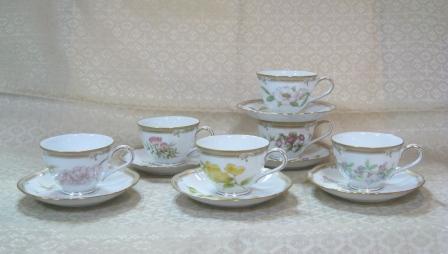 ノリタケ GALA CONTESSA「ガラコンテッサ」 ティー・コーヒーカップ