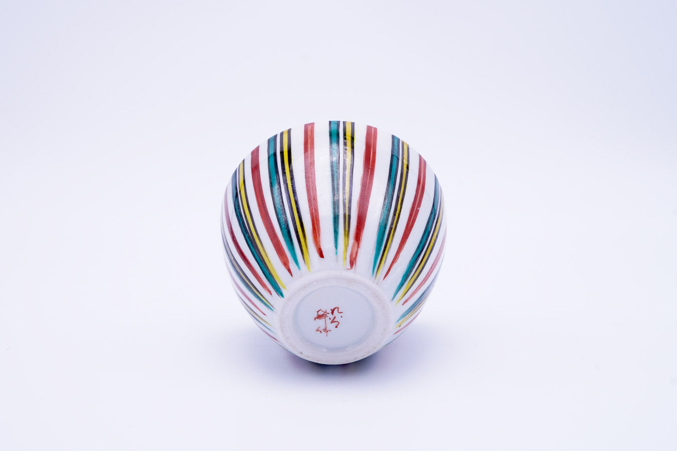 一輪挿し 三彩 / 木箱付き【デッドストック】 – 米田陶香堂